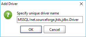 ReadyAPI: Naming the driver