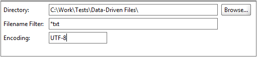The Directory datasource