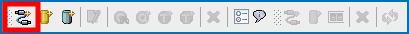 The HermesJMS manager toolbar