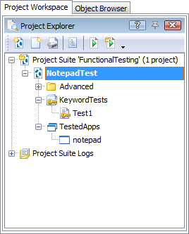 The FunctionalTests Project Structure