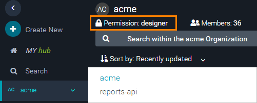 Member role Member role