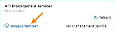 Azure API Management service instance name Azure API Management service instance name
