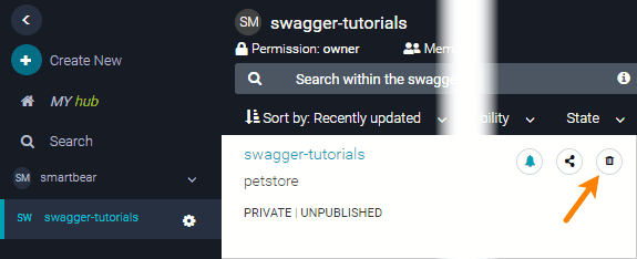 Delete button Delete button