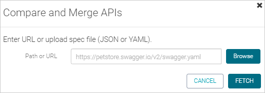 OpenAPI file URL or path OpenAPI file URL or path