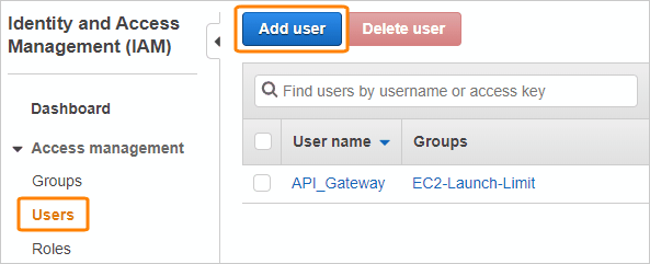 Create New Users Create New Users