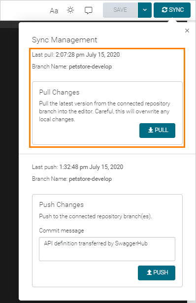 Pulling OpenAPI definitions from a Git repository into SwaggerHub Pulling OpenAPI definitions from a Git repository into SwaggerHub