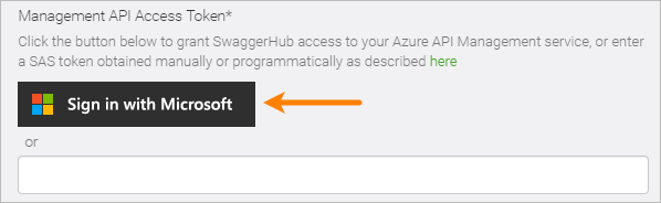 'Sign in with Microsoft' button can be used to authorize Azure API Management integration 'Sign in with Microsoft' button can be used to authorize Azure API Management integration
