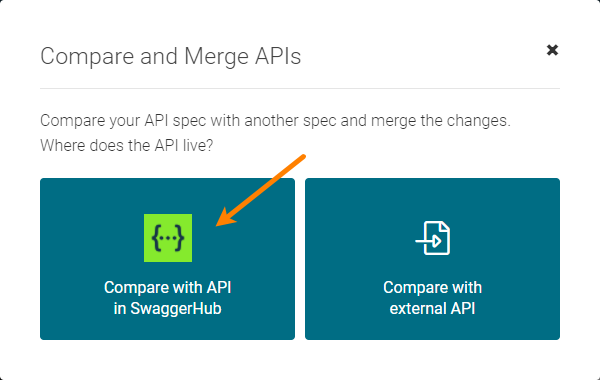 Compare with API on SwaggerHub Compare with API on SwaggerHub