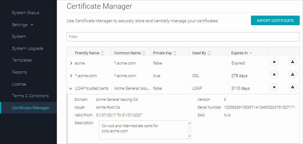 SwaggerHub On-Premise Certificate Manager