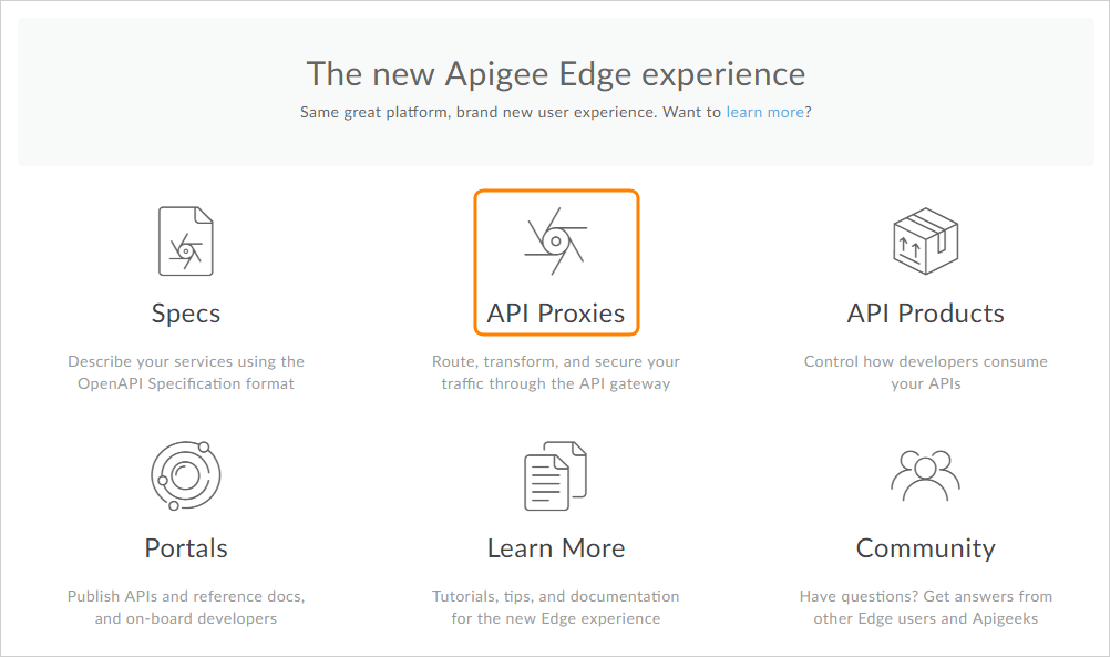 Apigee Edge: API Proxies