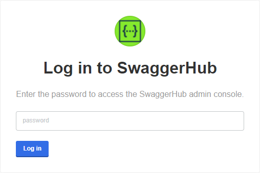 Login prompt