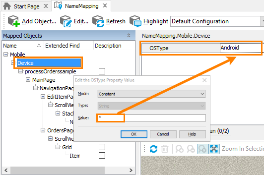Xamarin.Forms testing: Mapping the Device operation