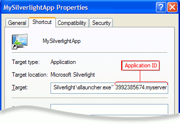 Application ID of an Out-of-Browser Silverlight Application