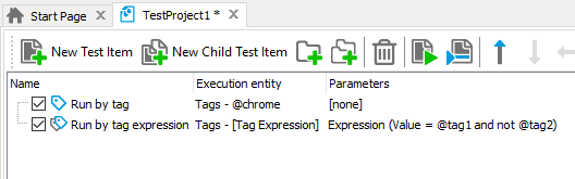What's New in TestComplete 14.20: Run by tags from test items