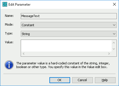 Edit Parameter Dialog