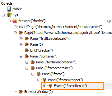 Frame’s SourceIndex