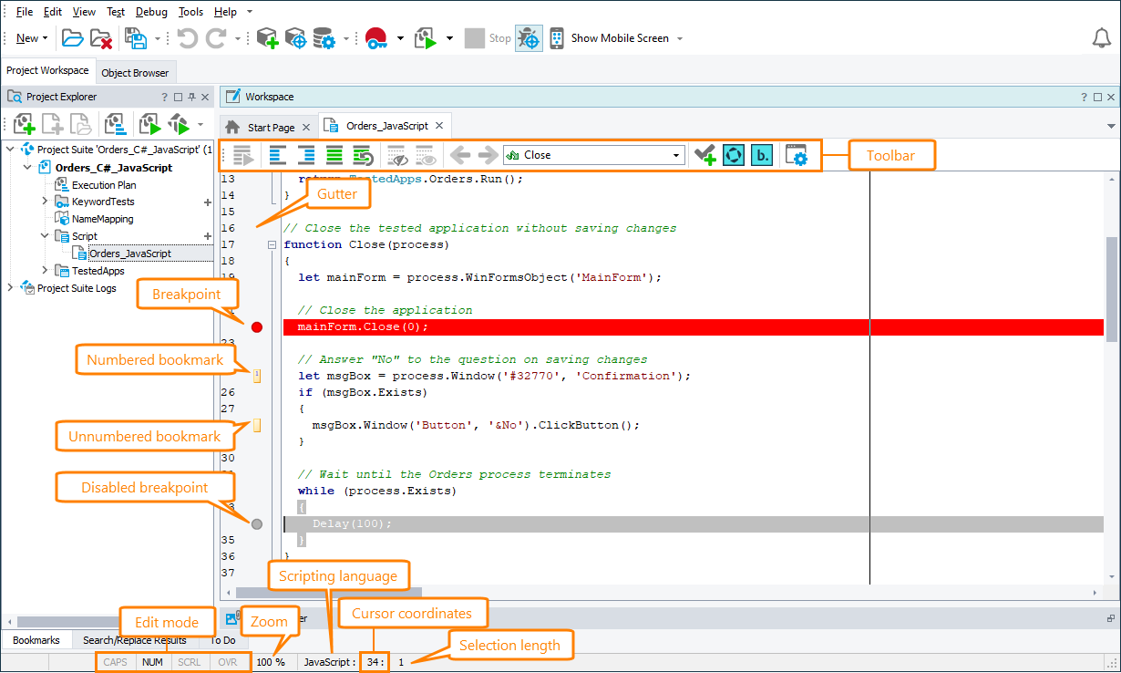 About Code Editor Testcomplete Documentation