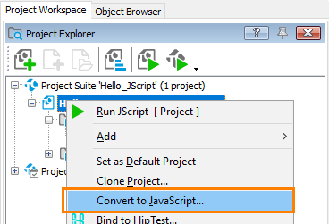 Converting a JScript project to JavaScript