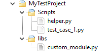 The Best Practice for Managing Python Files in TestComplete