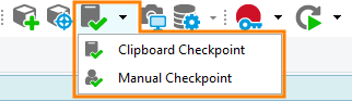 Creating clipboard checkpoint at design time