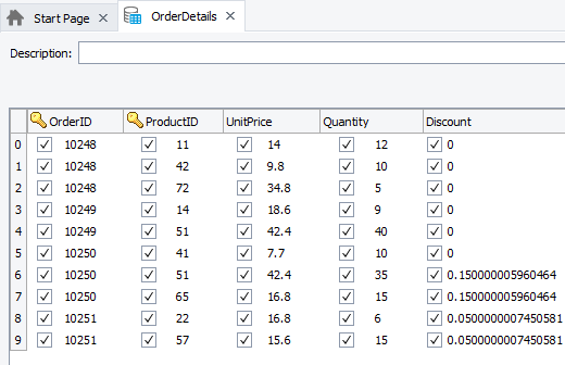 Using Key Columns Testcomplete Documentation