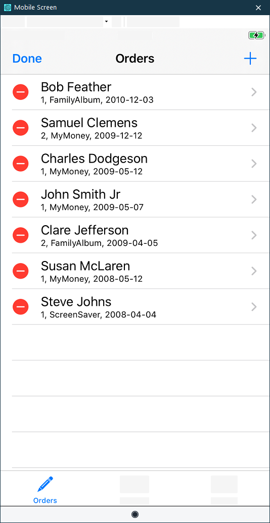 Getting Started With TestComplete (iOS): The Edit Order Panel
