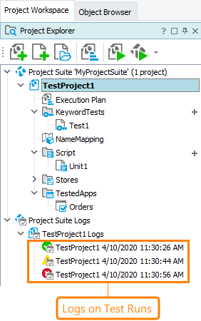 Project Log Structures