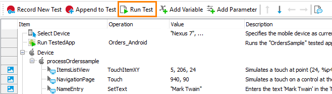 Testing Xamarin.Forms applications tutorial: Run the modified test
