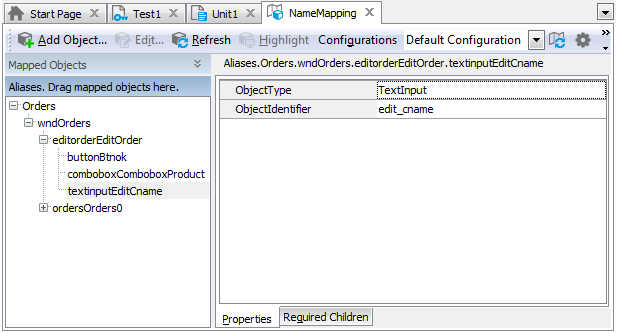 Sample Name Mapping for an AIR application