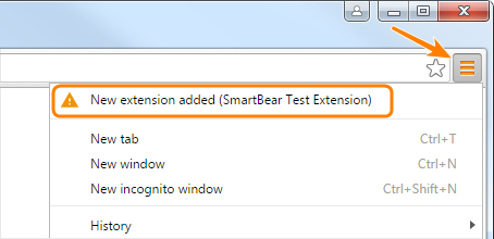 Installing SmartBear Test Extension
