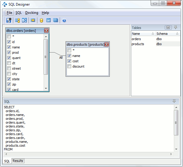 SQL Designer