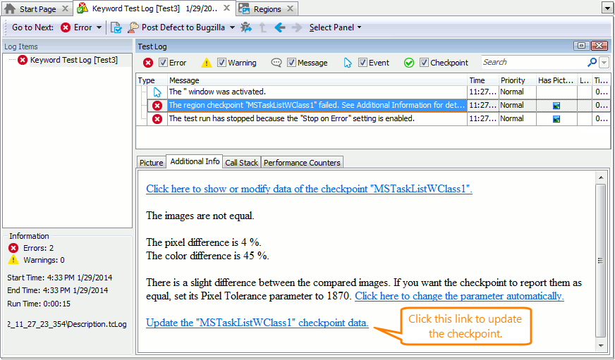 Updating Region checkpoint from the test log.