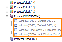Hidden objects in the Object Browser Hidden objects in the Object Browser