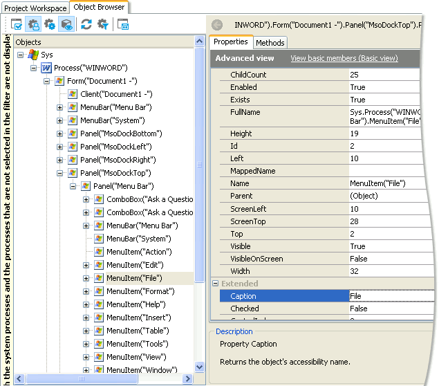 MSAA object addressing