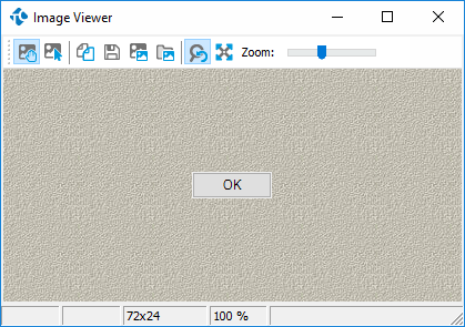 An object image in the Image Viewer