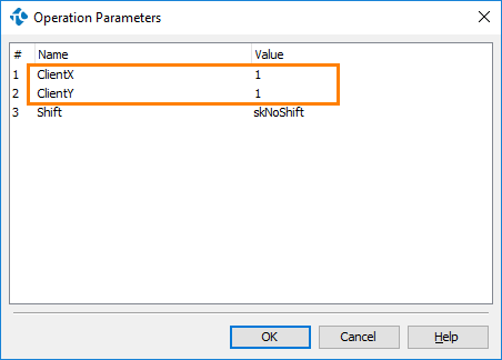 Getting Started with TestComplete (Web): Adjust the click coordinates