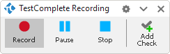 Recording Toolbar