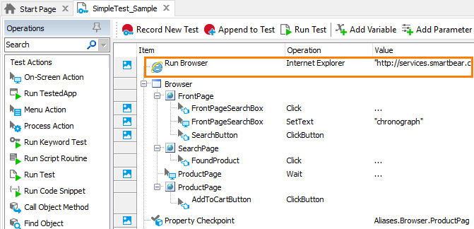 CrossBrowserTesting tutorial: The Run Browser operation