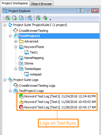 Project Log Structures