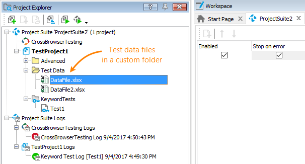 Arbitrary files in Project Explorer