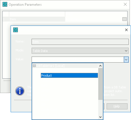 Editing Parameter Value