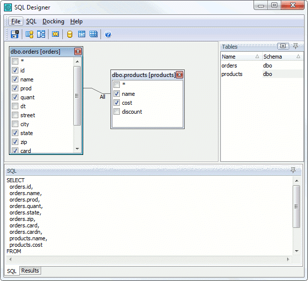 SQL Designer