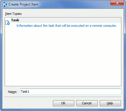 Adding a new task to the Job