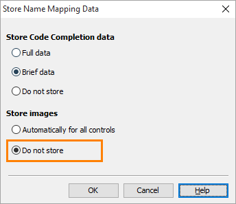 Enhancing TestComplete performance: Removing images from the Name Mapping repository