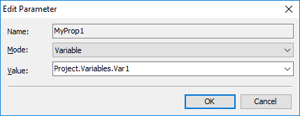 Edit Parameter dialog (ReadyAPI and SoapUI integration)