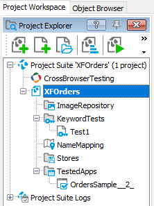 Testing Xamarin.Forms applications tutorial: Added the XFOrders project
