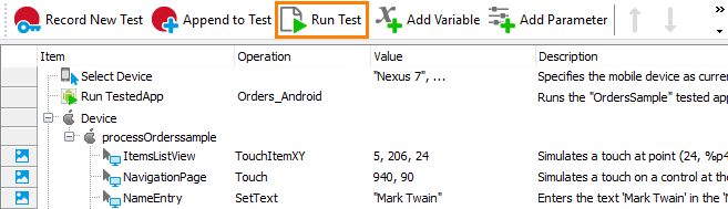 Testing Xamarin.Forms applications tutorial: Run the modified test