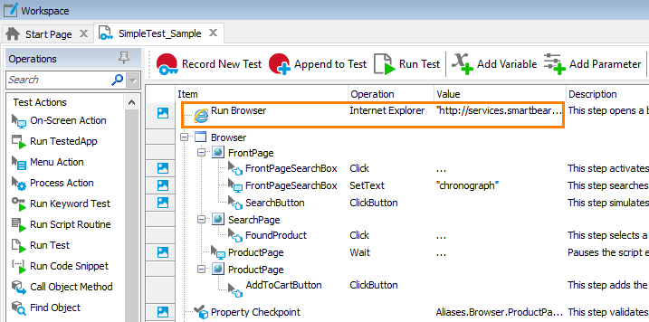 CrossBrowserTesting tutorial: The Run Browser operation
