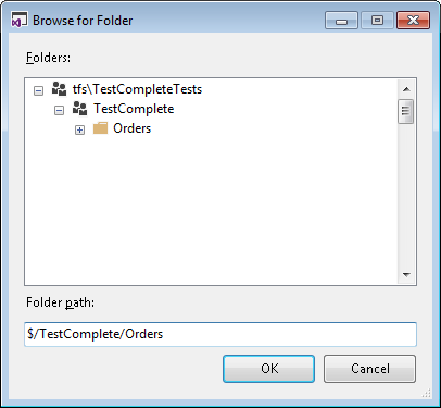 Browser for Folder Dialog