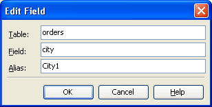 Edit Field Dialog